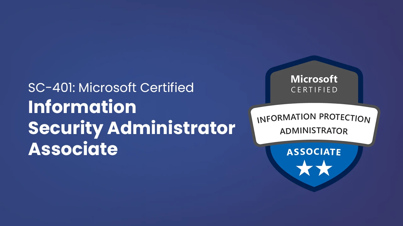 SC-401 Microsoft Information Security Admin Associate