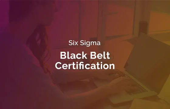 Six Sigma Black Belt Certification Course